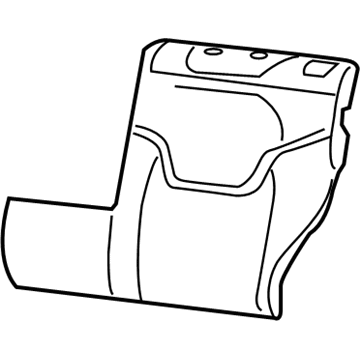 Jeep 68290197AA Foam - Seat Back
