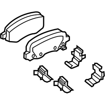 2022 Jeep Renegade Brake Pad - 68606616AA