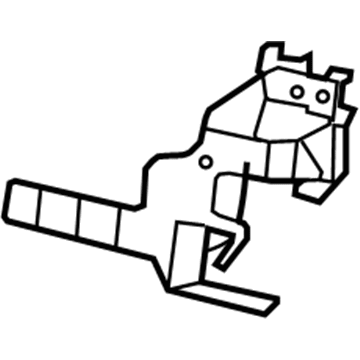 Mopar 68014956AB Latch Support, Front Passenger Side