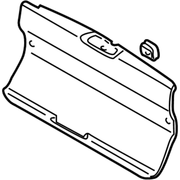 Mopar MR621735 Rear Trim Panel