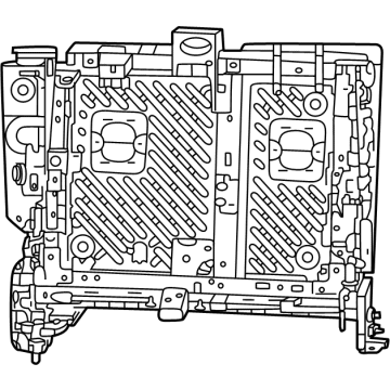 Jeep 68394681AC Seat Back Frame