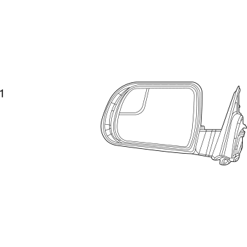 2023 Jeep Wagoneer L Car Mirror - 6KM991X8AK
