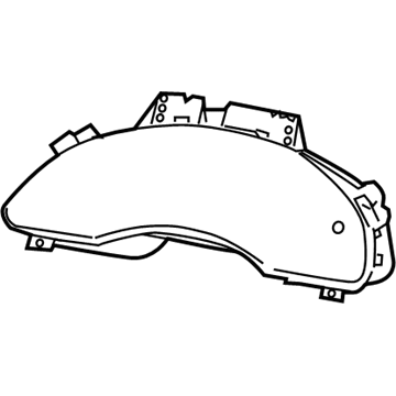 Mopar 5093841AA Cluster Lens