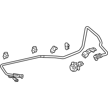Ram Crankcase Breather Hose - 57008975AA