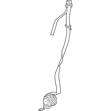 Mopar 5KC67DX9AG Outer Belt, Front Driver Side