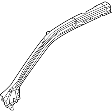 Mopar 68243886AB Windshield Pillar, Inner Passenger Side