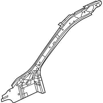 Jeep 68243886AB Inner Windshield Pillar