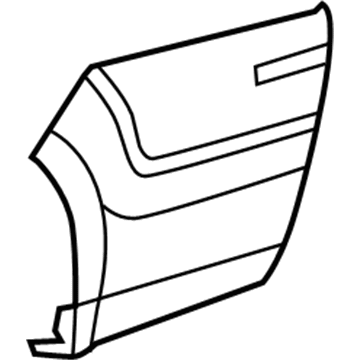 Ram 1ZT40JXWAB Sill Molding