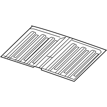 Mopar 6LH66TX7AB Headliner, Rear