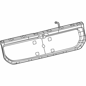 Jeep 68544407AB Rear Applique