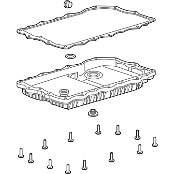 Ram 52854834AB Transmission Pan