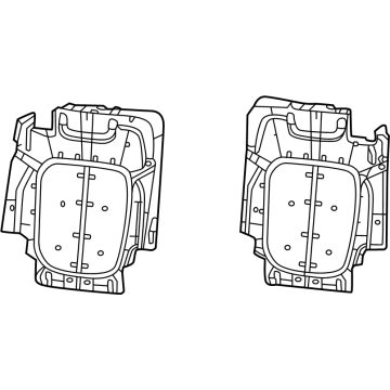 Mopar 68420481AA Seat Back Pad