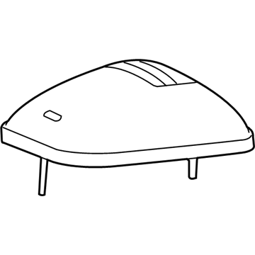 Mopar 55077559AC Roof Lamp Assembly, Upper