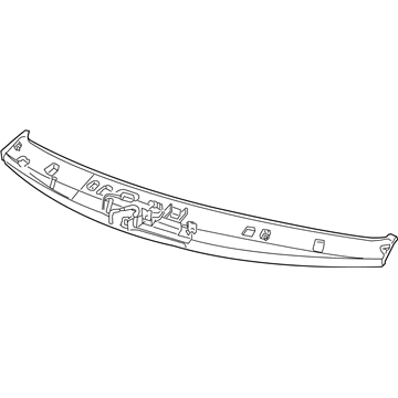 Mopar 5102340AA Spoiler, Rear