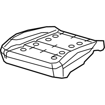 Ram Seat Cushion - 68368076AB