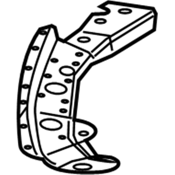 Mopar 5182620AC Side Support, Front Passenger Side