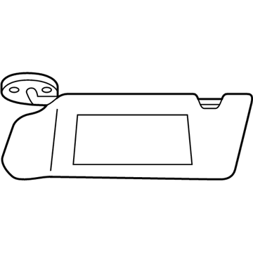 Dodge Intrepid Sun Visor - TH97TL2AB