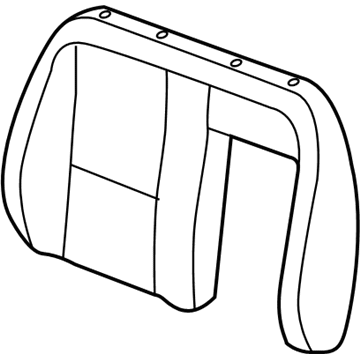 Ram 5SG43JXWAA Seat Back Cover