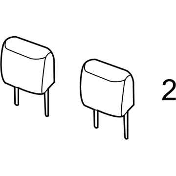 Ram 5YU32LXKAA Headrest