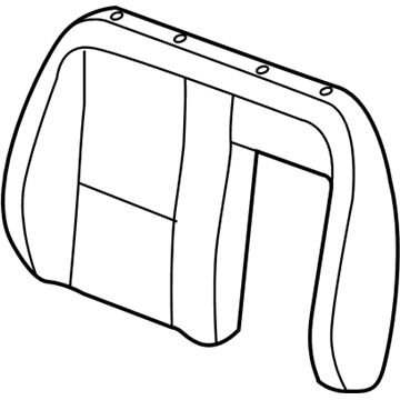 Ram 68236745AA Seat Back Pad