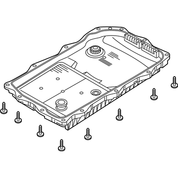 Ram 68225344AA Transmission Pan