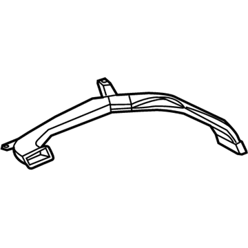 Ram 68050665AA Defroster Duct