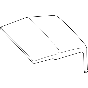 Mopar 5KA39BDLAB Folding Top, Gray