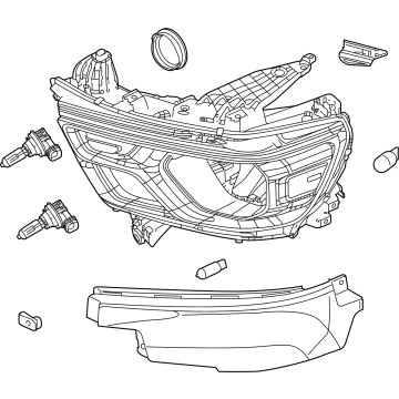 Ram Headlight - 68316081AJ