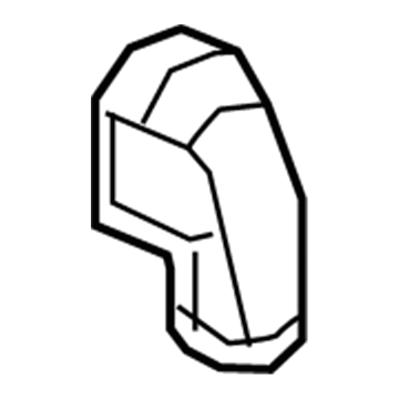 Mopar 5VW75LXHAA Buckle Cap, Black, Front