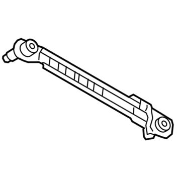 Mopar 6HY51LXHAA Height Adjuster, Black, Front