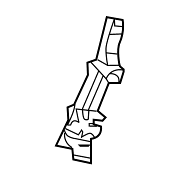 Dodge 68607341AA Windshield Pillar Trim Fastener