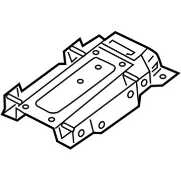 Mopar 5108278AA Lower Bracket, Rear