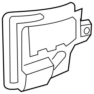 Mopar 68255507AA Bracket, Rear Passenger Side