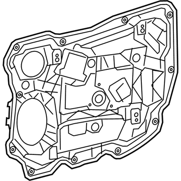 Mopar 68314740AA Carrier, Front Passenger Side