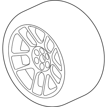 2006 Dodge Viper Spare Wheel - 5043005AA