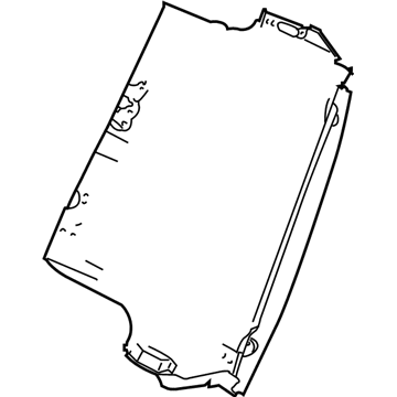 Mopar 5140626AC Rear Side Rail