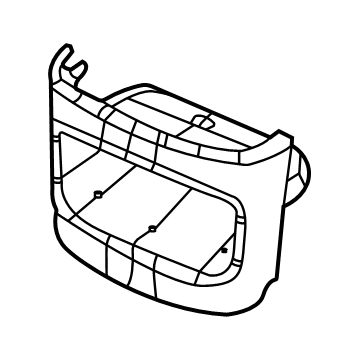 Dodge 1YU67DX9AA Storage Compart