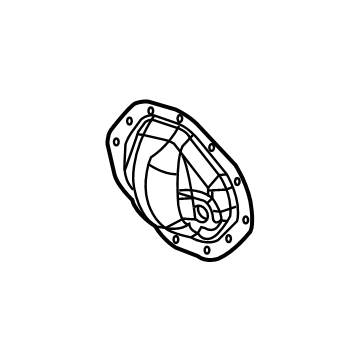 2020 Ram 1500 Differential Cover - 68356516AA