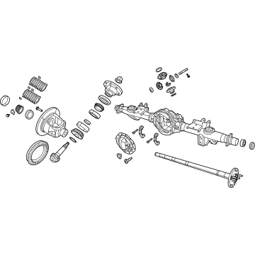Ram Axle Shaft - 68306203AM