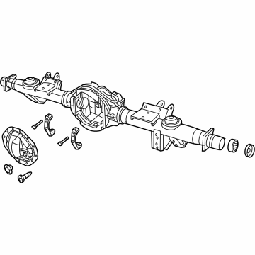 Mopar 68409947AC Axle Housing, Rear