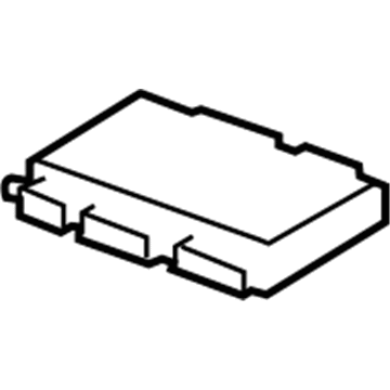 Mopar 4602919AD Memory Module, Front