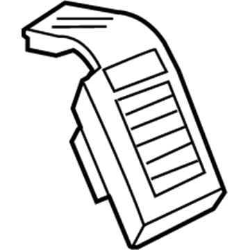 Mopar 1DZ291K7AD Air Duct, Driver Side