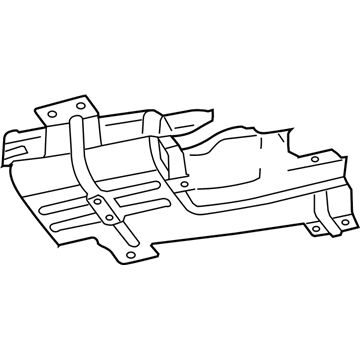 Mopar 4809989AB Vapor Canister Mount Bracket