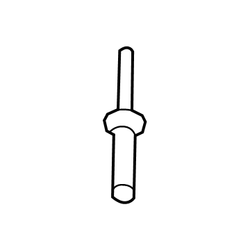 Jeep 6506007AA Wheel Flare Rivet