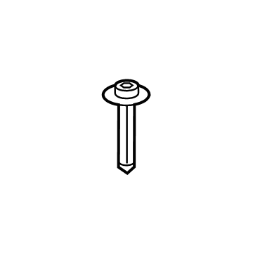 Jeep 6510827AA Wheel Flare Bolt