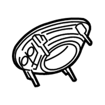 Mopar 5YW75SZ6AB Fuel Door, Rear