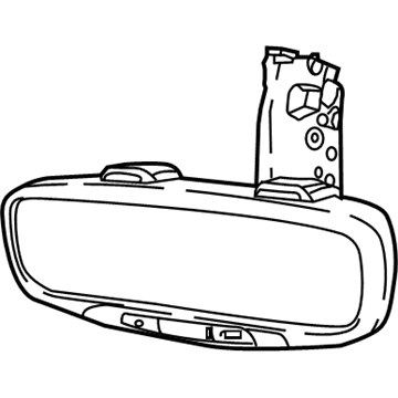 2020 Jeep Compass Car Mirror - 5XR31DX9AC