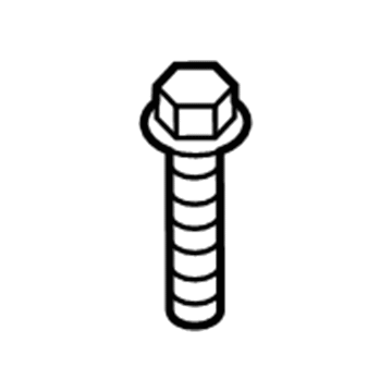 Jeep 6509605AA Air Duct Screw