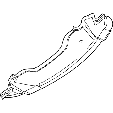 Mopar 5029908AB Underbody Shield, Front