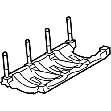 Ram 68225439AB Baffle Plate